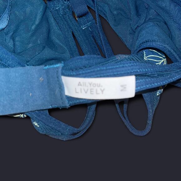 lively floral bralette size M - Picture 3 of 3